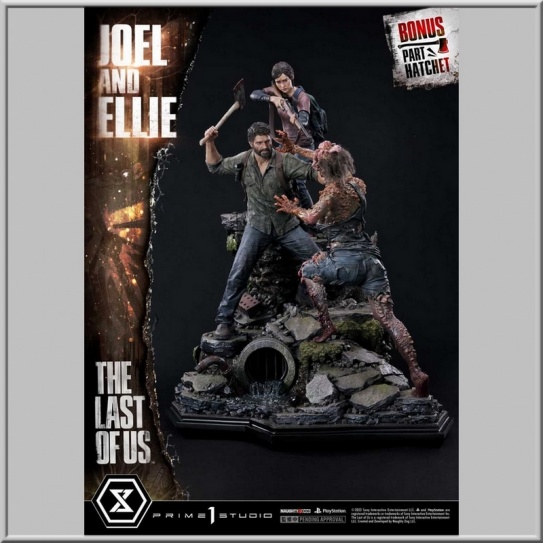 Prime 1 Studio Joel & Ellie Deluxe Bonus Version - The Last of Us Part I