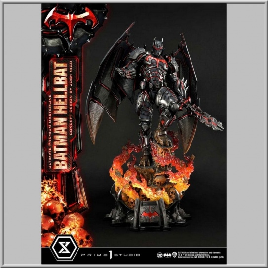 Prime 1 Studio Hellbat Concept Design by Josh Nizzi Regular Version - Batman