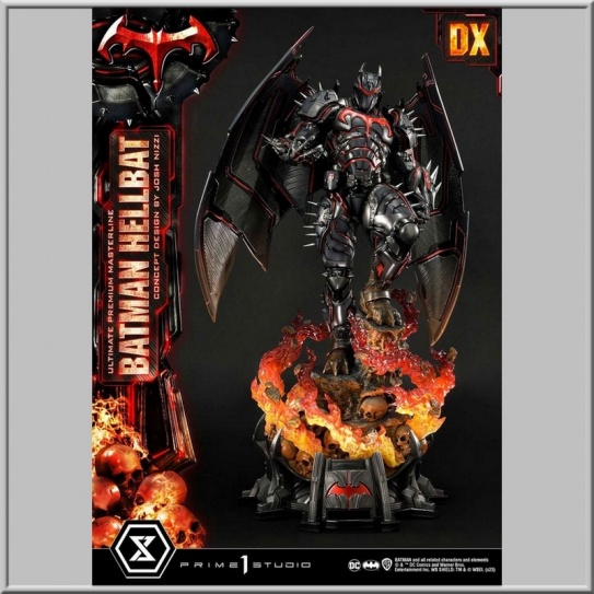 Prime 1 Studio Hellbat Concept Design by Josh Nizzi Deluxe Version - Batman