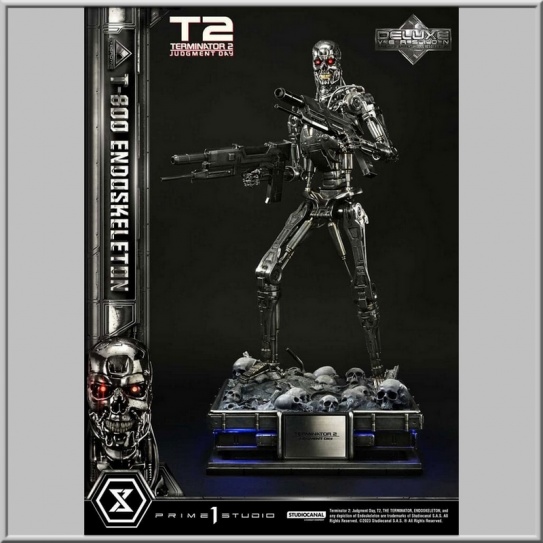 Prime 1 Studio T-800 Endoskeleton Deluxe Version - Terminator 2