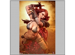 Sideshow Red Sonja: A Savage Sword - Red Sonja