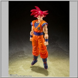 S.H. Figuarts Son Goku Super Saiyan God Saiyan God of Virture - Dragon Ball Super