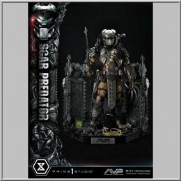 Prime 1 Studio Scar Predator Deluxe Version - Alien vs. Predator