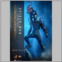 Hot Toys Spider-Man (Black Suit) Deluxe Version - Spider-Man 3