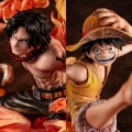 POP Megahouse Luffy & Ace Bond between brothers 20th Limited Ver. - One Piece