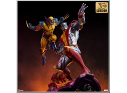 Sideshow Colossus and Wolverine Premium Format - Marvel
