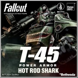 T-45 Hot Rod Shark Power Armor - Fallout