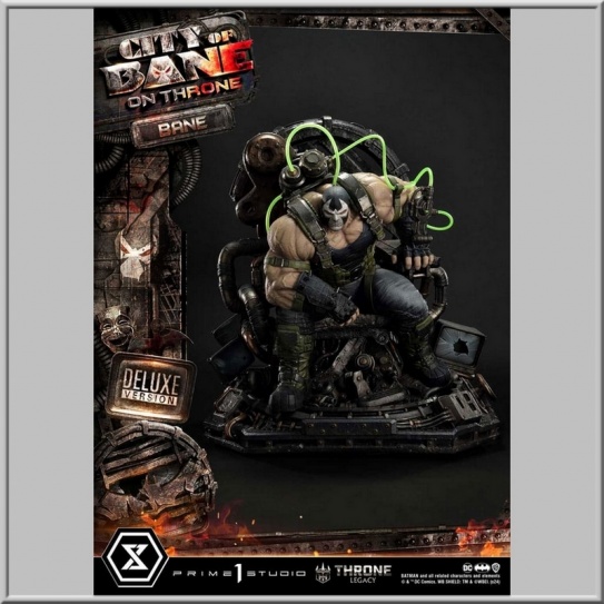 Prime 1 Studio Bane on Throne Deluxe Version - DC Comics