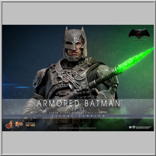 Hot Toys Armored Batman 2.0 (Deluxe Version) - Batman v Superman: Dawn of Justice