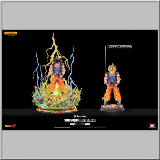 Tsume HQS Dioramax Son Goku Super Saiyan version Special Color - Dragon Ball Z