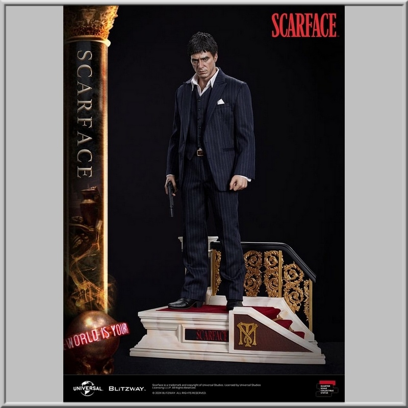 Figurine Blitzway Tony Montana - Scarface | Figurines Mania