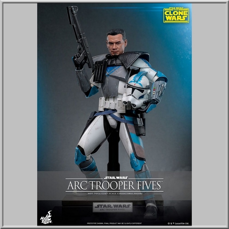 Figurine Hot Toys Arc Trooper Fives Star Wars: The Clone Wars