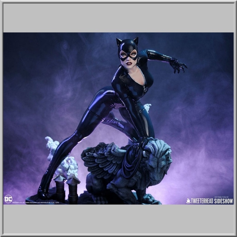 Figurine Tweeterhead 1/6 Catwoman - DC Comics | Figurines Mania