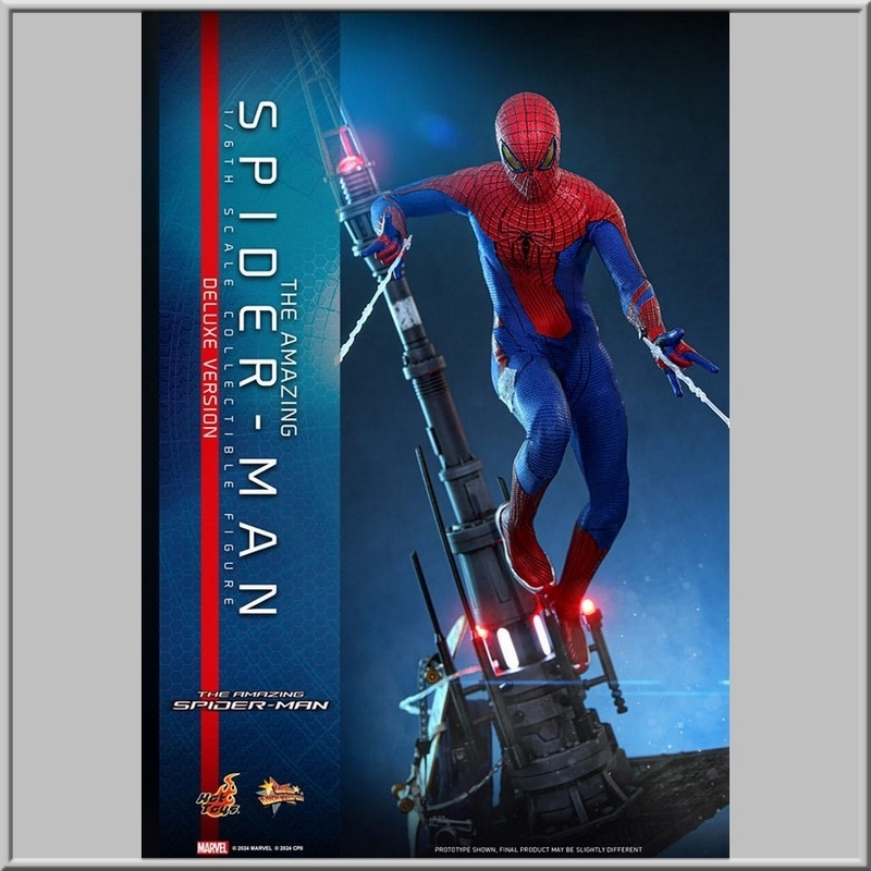 Figurine Hot Toys Spider-Man (Deluxe Version) - The Amazing Spider