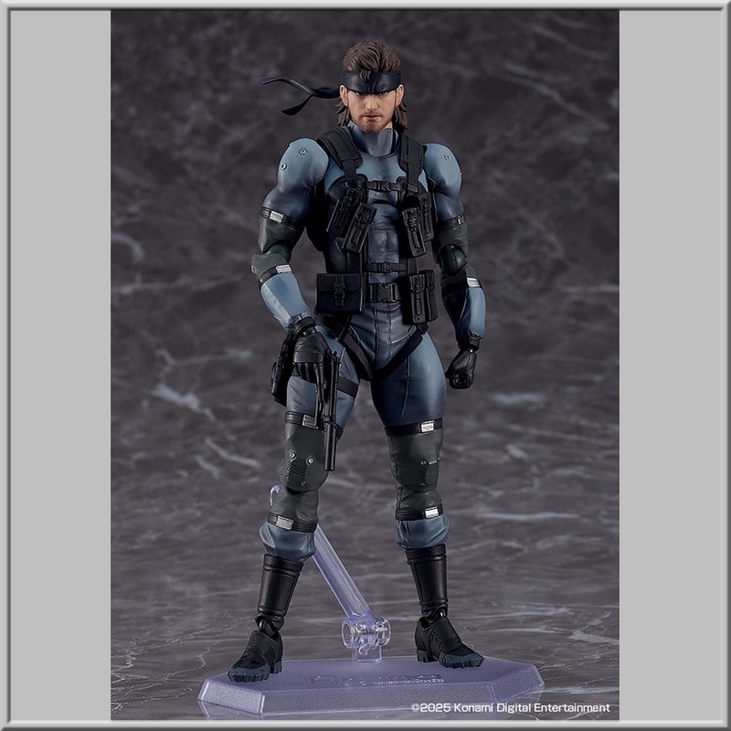 Figurine Figma Solid Snake MGS2 Ver. Updated Edition - Metal Gear