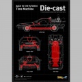 Blitzway véhicule Delorean Time Machine - Retour vers le futur II