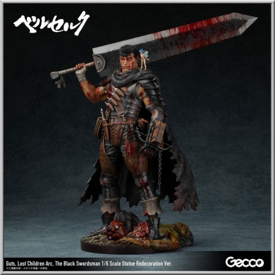 Guts Lost Children Arc The Black Swordsman Redecoration Ver. - Berserk