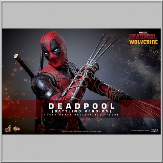 Hot Toys Deadpool (Battling Version) - Deadpool & Wolverine