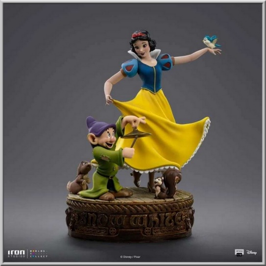 Iron Studios Snow White and Dopey - Blanche-Neige et les Sept Nains