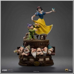 Iron Studios Snow White and Dopey DX - Blanche-Neige et les Sept Nains