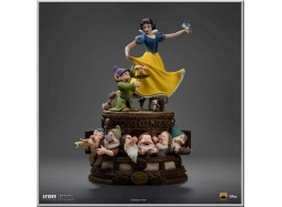 Iron Studios Snow White and Dopey DX - Blanche-Neige et les Sept Nains