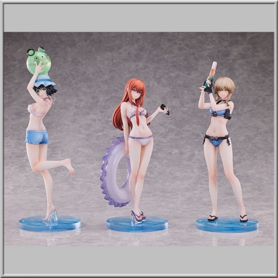 Pack 3 Suzuha Amane, Kurisu Makise, Mayuri Shiina Swimsuit Ver. - Steins Gate (Solarain)