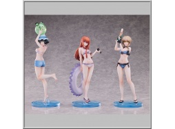 Pack 3 Suzuha Amane, Kurisu Makise, Mayuri Shiina Swimsuit Ver. - Steins Gate (Solarain)