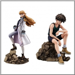 Heero Yuy & Relena Peacecraft Set 30th Anniversary Repaint Ver. - Mobile Suit Gundam Wing Alpha x Omega (Megahouse)