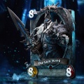 3D Art Frame The Lich King - Hearthstone
