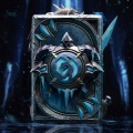 3D Art Frame The Lich King - Hearthstone