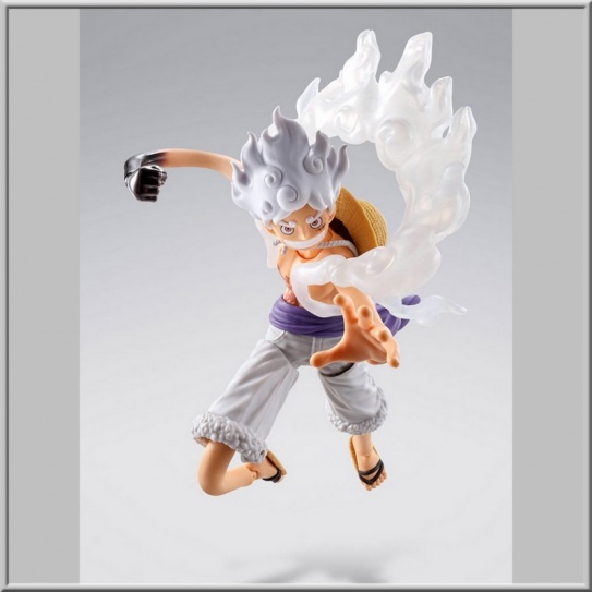 S.H.Figuarts Monkey D. Luffy Gear 5 -Future Island Egghead- - One Piece