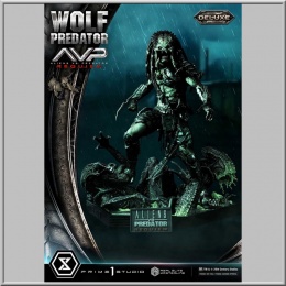 Prime 1 Studio 1/3 Wolf Predator Deluxe Bonus Ver. - Alien vs. Predator Requiem