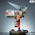Sideshow Luke Skywalker & X-Wing: Red Five, Standing By - Star Wars