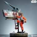Sideshow Luke Skywalker & X-Wing: Red Five, Standing By - Star Wars