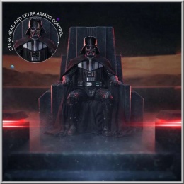 Iron Studios Darth Vader on Throne  - Star Wars: Obi-Wan Kenobi