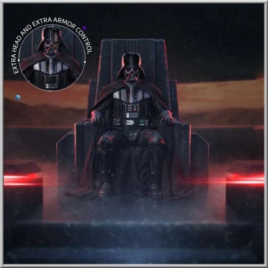Iron Studios Dark Vador on Throne  - Star Wars: Obi-Wan Kenobi