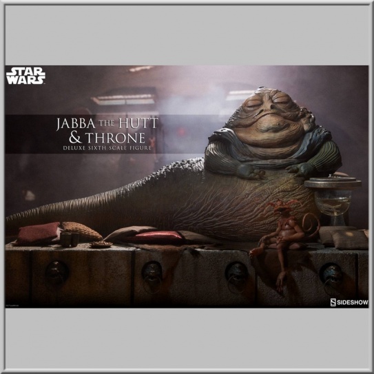 Sideshow Jabba the Hutt & Throne Deluxe - Star Wars Episode VI