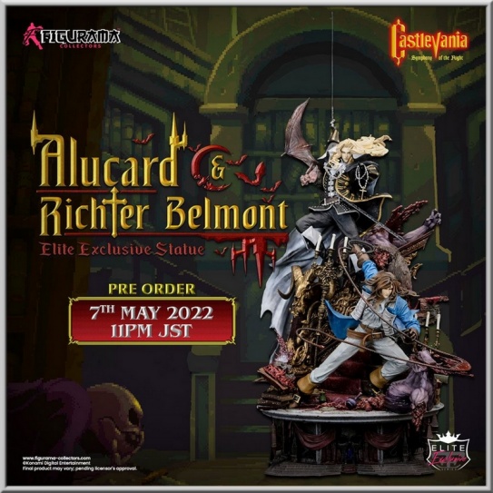 Figurama Collectors Alucard & Richter Belmont - Castlevania: Symphony of the Night