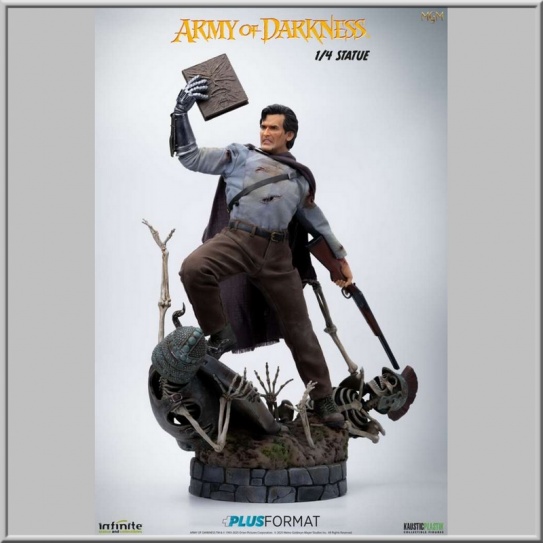 Infinite Statue Ash Williams 1/4 - Army of Darkness
