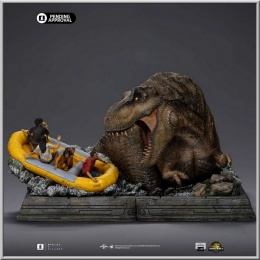 Iron Studios T-Rex River Attack - Jurassic World: Rebirth