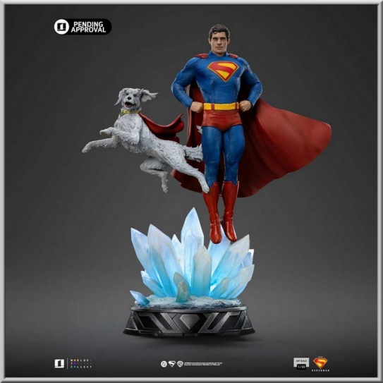 Iron Studios Superman & Krypto - Superman