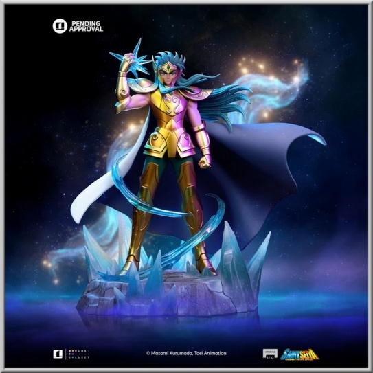 Iron Studios Camus Aquarius - Saint Seiya