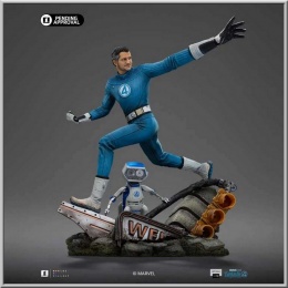 Iron Studios Mr. Fantastic and Herbie - Fantastic Four