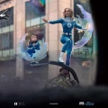 Iron Studios Invisible Woman and Franklin - Fantastic Four