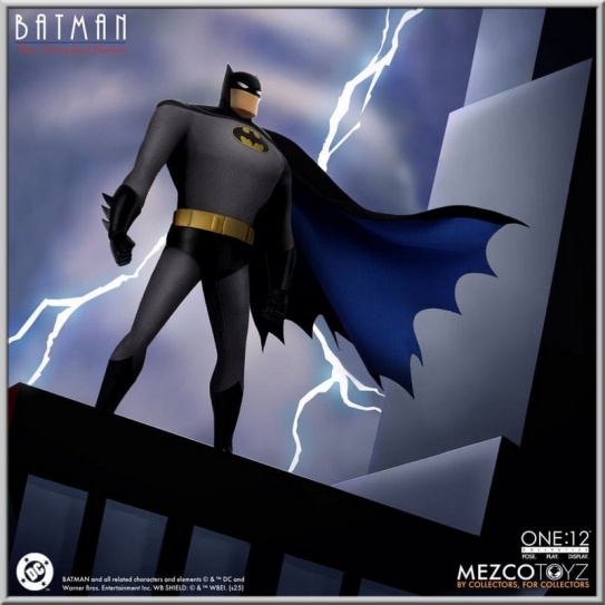 Mezco Toys 1/12 Batman - Batman: The Animated Series
