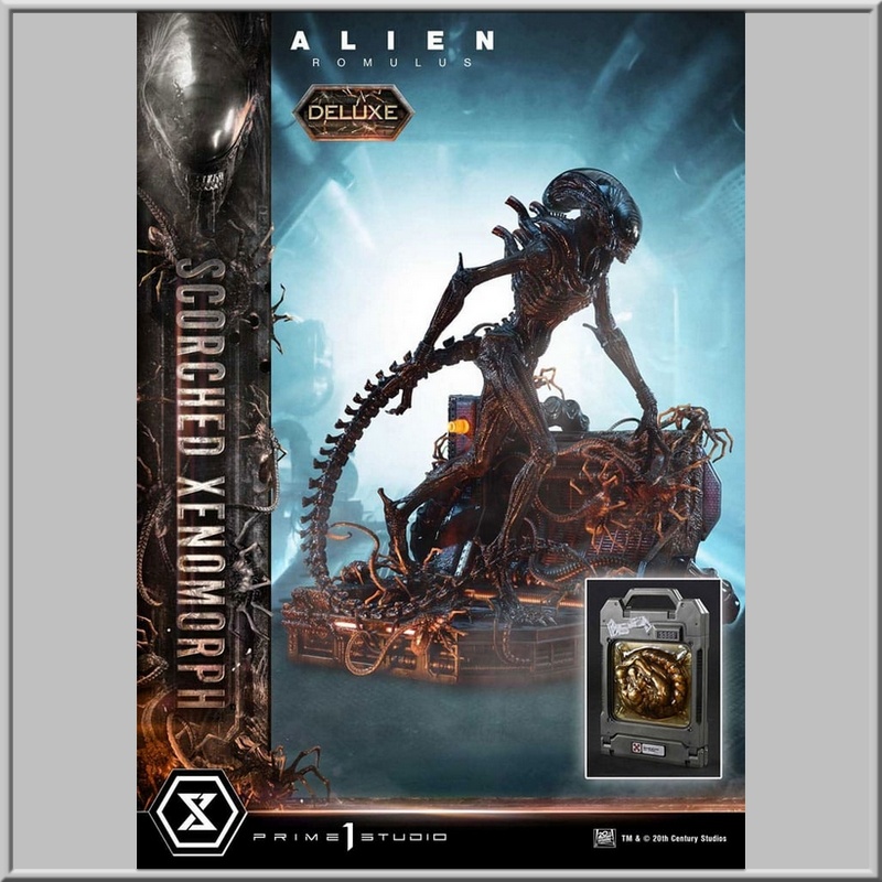 Figurine Prime 1 Studio 1/3 Scorched Xenomorph Deluxe Bonus