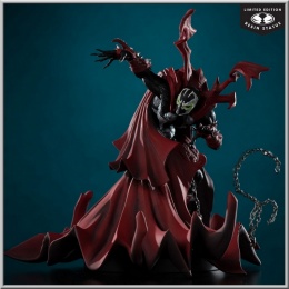 Spawn Inspired by the Art of Greg Capullo (Black White & Red All Over) - Spawn