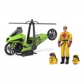 Brad Turner & véhicule Condor - M.A.S.K.