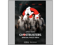 Blitzway Pack 4 Venkman, Stantz, Spengler, Zeddemore Ver. 2 - Ghostbusters