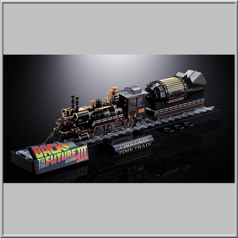 Figurine Chogokin Time Train - Back to the Future 3 (Bandai